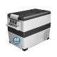 Justincity 48 qt. Portable Electric Cooler 12V Refrigerator with AC/DC and APP Control-4~68¬∞F Grey