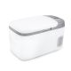 Justincity 26 qt. Portable Electric Cooler 12V Car Refrigerator for Travel Car Cooler Plug in Camping White