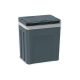 Justincity 27 qt. Portable Thermoelectric Fridge with 12V DC and 110 AC for Camping Low Noise Grey