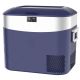 Justincity 23 qt. Portable Electric Cooler Freezer Compressor Cooler 12V/24V DC 110ÔΩû240 V AC for Outdoor Dark Blue