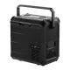 Justincity 19 qt. Portable Electric Cooler 110~240V AC 12V Fridge for Camping (Battery Not Included) Black