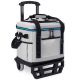 Unbranded Portable 30 qt. Collapsible Rolling Soft Side Cooler Reinforced All Terrain Cart with Wheels for On the Go Ease Gray