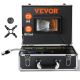 VEVOR Sewer Camera, 165 ft. /50 m, 7 in. Screen Pipeline Inspection Camera with DVR Function, Waterproof IP68 Camera