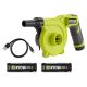 RYOBI USB Lithium Cordless High Volume Inflator Kit with (2) USB Lithium 2Ah Batteries and Charging Cable