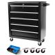 Damodpoy 12.99 in. 5-Drawers Rolling Tool Chest with Wheels, Rolling Tool Box on Wheels, Tool Chest Organizer for Garage, Black
