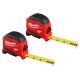Milwaukee Compact 25 ft. Tape Measure with Fractional Scale (2-Pack)