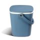 Karl home Total Capacity (qt. ) 16 qt. Plastic Patio Side Cooler Table Chest Cooler with Handle in Blue