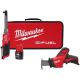 Milwaukee M12 FUEL 12V Lithium-Ion Brushless 3/8 in. Extended Reach High Speed Cordless Ratchet Kit & M12 Reciprocating Saw