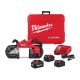 Milwaukee M18 FUEL 18V Lith-Ion Cordless Deep Cut Band Saw w/ (2) M18 REDLITHIUM XC5.0 Battery, (1) 6.0Ah Battery, & Rapid Charger