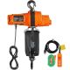 SKYSHALO Electric Chain Hoist, 2200 lb. Load Capacity, 10 ft. Lifting Height, 6.9 ft. /min Speed, 120-Volt, Single Phase Overhead
