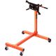 SKYSHALO Engine Stand, 750lbs. (3/8 Ton) Rotating Engine Motor Stand with 360 Degree Adjustable Head, Cast Iron Motor Hoist Dolly