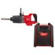 Milwaukee M18 FUEL 18V Lithium-Ion Brushless Cordless 1 in. Impact Wrench Extended Reach D-Handle & Jobsite Radio/Charger