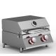 GASONE Portable 16-inch Tabletop Propane Grill in Stainless Steel