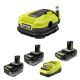 RYOBI ONE+ 18V HIGH PERFORMANCE Kit w/ (2) 4.0 Ah Batteries, 2.0 Ah Battery, Charger, & ONE+ 18V Cordless Inflator