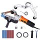 SKYSHALO Pipe Tube Polisher Sander, 1000-Watt Pipe Belt Sander, Professional Belt Sander Grinding Machine for Burnishing