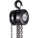 SKYSHALO Hand Chain Hoist Manual Hoist Lift with Industrial-Grade Steel Construction for Lifting Goods, 1-Ton 10 ft. Black