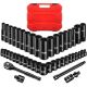 MYWISH 3/8 in. Drive Impact Socket Set 45-Pieces