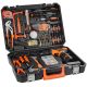 SKYSHALO Tool Kit, High-Quality Steel, 146Pcs General Household Hand Tool Set, with Electric Drill and Portable Tool Storage Case