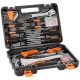 SKYSHALO Tool Kit High-Quality Steel 216-Pieces General Household Hand Tool Set Home Repairing Tool Kit with Portable Toolstorage