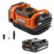RIDGID 18V Dual Function Cordless Inflator with 2.0 Ah Lithium-Ion Battery