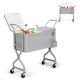 Karl home 80 qt. Gray Outdoor Cooler Cart