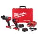 Milwaukee M18 FUEL 18V Lithium-Ion Brushless Cordless Hammer Drill & SURGE Impact Driver Combo Kit (2-Tool) w/ (2) 5.0 Ah Battery