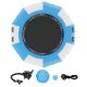 SKYSHALO Inflatable Water Bouncer, 10ft. Recreational Water Trampoline, Portable Bounce Swim Platform with 3-Step Ladder for Pool