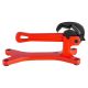 SKYSHALO Portable Pipe Vise, 1/8 in. to 1-1/2 in. Clamping Capacity, Lightweight Aluminum Pipe Vise, Ideal for Repair