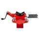 SKYSHALO Heavy-Duty Pipe Chain Vise, 34.6 in. Rugged Chain and Cast-Iron Base, 1/2 in.-8 in. Pipe Capacity