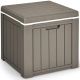 Kadehome 40 qt. Patio Cooler in Brown for Picnic and Outdoor Activities