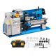 SKYSHALO 7 in. x 14 in. Compact Metal Lathe, Adjustable 0-2500 RPM, 4 in. 3-Jaw Chuck, Perfect for Metalworking, Benchtop Design
