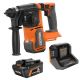 RIDGID 18V Lithium-Ion Cordless BL Rotary Hammer Drill Kit Special Buy with (1) 8 Ah Battery and Charger