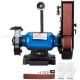 SKYSHALO 2IN1 2 in. Belt Grinder for Knife Making, 6 in. 3450 RPM Belt and Disc Sander, 90¬∞ Holder, Sturdy Base, LED Lamp