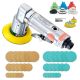 SKYSHALO 1/2/3 in. Random Orbital Air Sander, High-Speed 15000 RPM Mini Pneumatic Sander for Auto Body Work