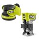 RYOBI ONE+ 18V Cordless HP Brushless Compact Router and 18V Cordless HP 5 inch Random Orbit Sander Special Buy (Tools Only)