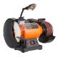 SKYSHALO 8 in. Bench Grinder with 2 x 28 in. Belt Sander Combo, Bench Grinder Sander with 2.5A Induction Motor