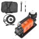 SKYSHALO 13.2 Gal. 12V Portable Tire Inflator 7.06 CFM Heavy Duty Electric Air Compressor, 150 psi Offroad Air Pump with Adapters
