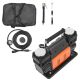 SKYSHALO 10.6 CFM Heavy Duty Air Compressor, 30s Fast Inflation : Dual-Cylinder Portable Tire Inflator, 12V 150PSI Air Pump