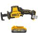 DEWALT ATOMIC 20V MAX Lithium-Ion Cordless Brushless Compact Reciprocating Saw with 20V MAX XR POWERSTACK 3.5 Ah Battery Pack