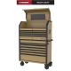 Husky Heavy-Duty 42 in. W 12-Drawer Matte Desert Tan Rolling Tool Chest Combo