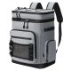 OGETFUUR 31.7 qt. Gray Insulated Backpack Cooler, Leak Proof Cooler for Camping, Beach, Fishing, Picnic and Travel