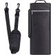 Misopily 5 qt. 6-Can Golf Cooler Bag with Detachable Shoulder Strap for Beer Soda Wine Insulated Soft-Side Chest Black