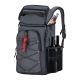 Misopily 32 qt. 30 Can Soft-Side Cooler Leakproof Backpack with 24-Hour Insulation for Outdoor Camping and Picnic-Black