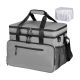 Misopily 42 qt. 48 to 75 Cans Soft Cooler Bag Leakproof Insulated Travel Cooler Collapsible with PVC Bag for Picnic Camping/Beach