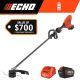 ECHO 56V 16 in. Brushless Cordless Battery Carbon Fiber Shaft String Trimmer w/ Speed-Feed 400 & 5.0 Ah Battery/Rapid Charger