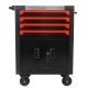 Damodpoy 18 in. Removable 4-Drawers Tool Cart with Lock