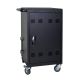 Damodpoy 21 in. Tablet Laptop 32-Bit-Plastic Device Basket Device for Mobile Charging Trolley- Includes Cable Clips