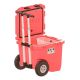 RovR RollR 45 qt. Wheeled Hard Cooler with Telescopic Handle (CORAL)