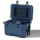 futhork Navy Blue 60 qt. Portable Chest Cooler with Cup Holders, Nylon Rope Handles and Double Latches, Keeps Ice Up to 6-Days