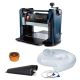 POWERTEC 12-1/2 in. 15 Amp Portable Benchtop Thickness Planer w/Dust Port Connect Port/Adapter 4 in. x 10 ft. PVC Hose and Clamps